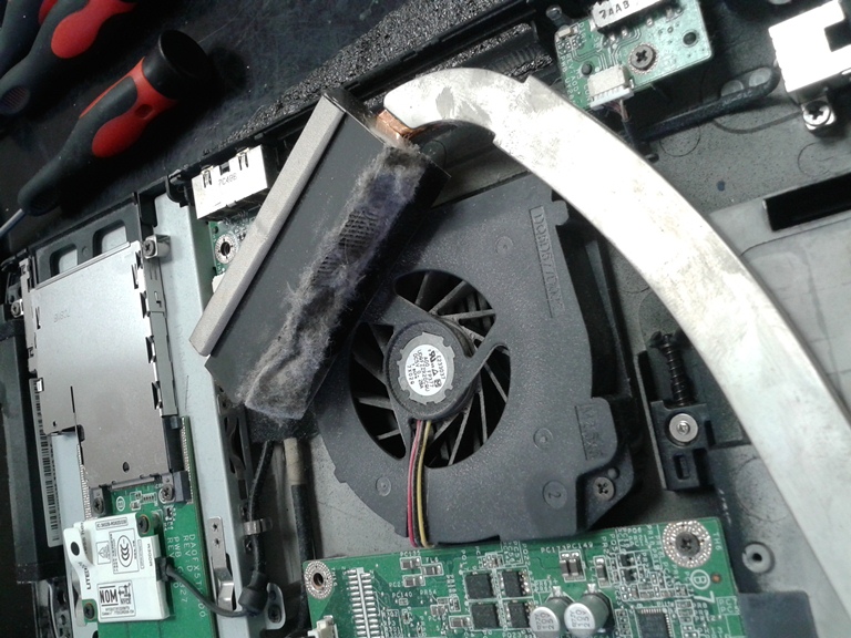 Чистка ноутбука