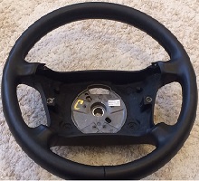 Руль BMW X5 после перетяжки