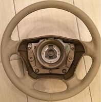 Руль Mercedes после перетяжки