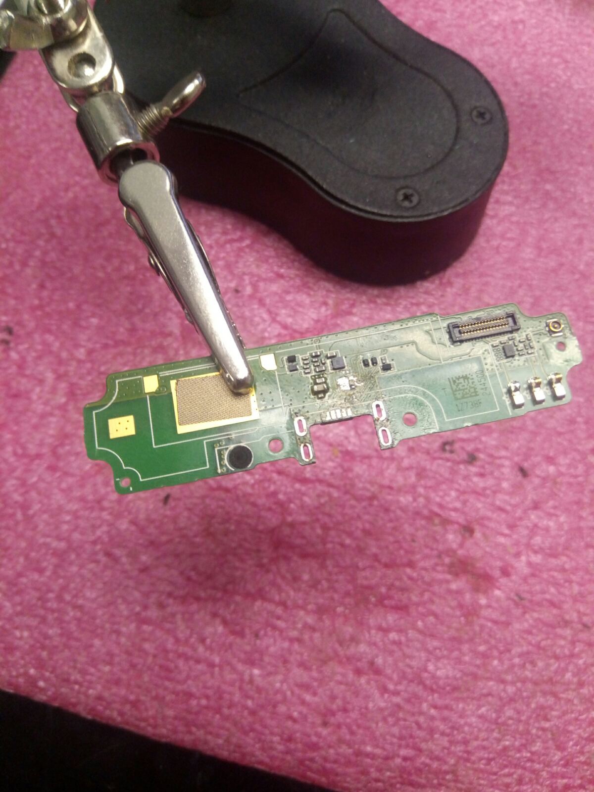 Замена разьема зарядки у телефона