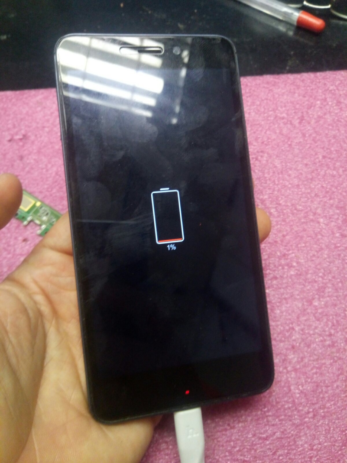 Замена разьема зарядки у телефона